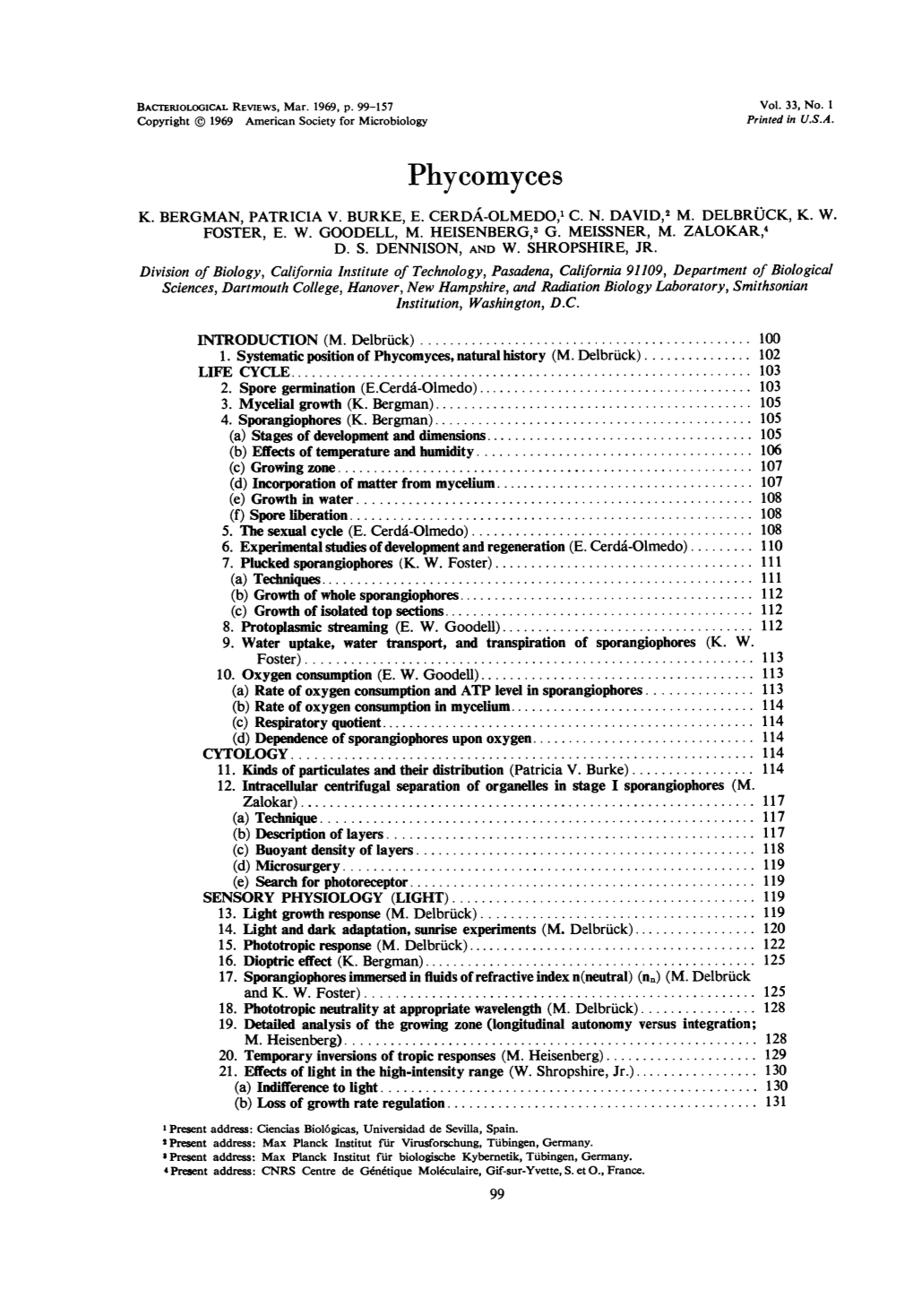 Phycomyces K