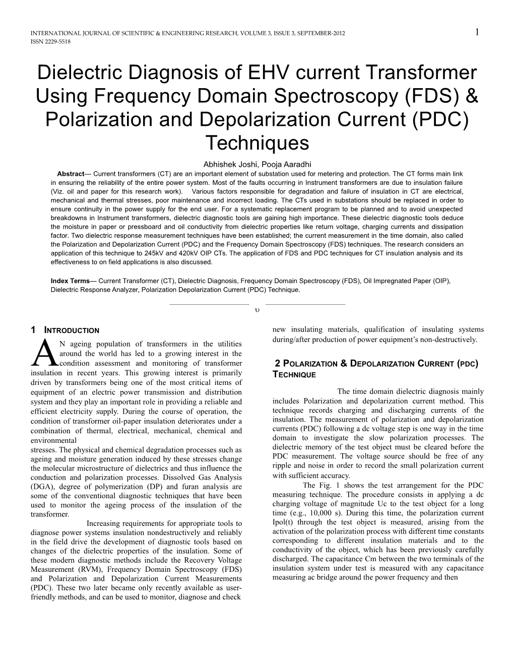 International Journal of Scientific & Engineering Research, Volume 3, Issue 3, September-2012 11