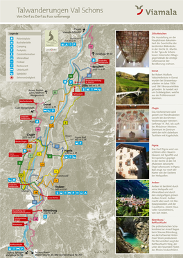 Talwanderungen Val Schons Von Dorf Zu Dorf Zu Fuss Unterwegs