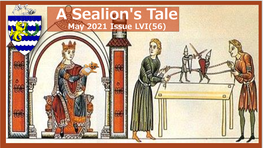 A Sealion's Tale May 2021 Issue LVI(56) CONTENTS