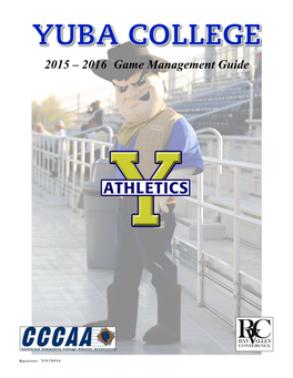 2015 – 2016 Game Management Guide