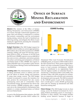 Office of Surface Mining Reclamation and Enforcement