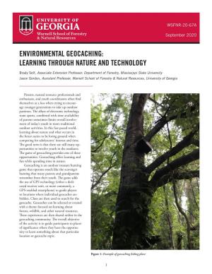 Environmental Geocaching: Learning Through Nature and Technology