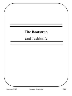 The Bootstrap and Jackknife