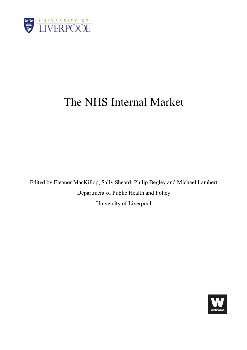 The NHS Internal Market