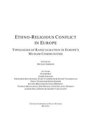 Ethno-Religious Conflict in Europe
