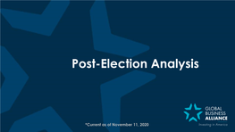 Post-Election Analysis