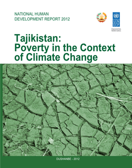 Tajikistan: Poverty in the Context of Climate Change