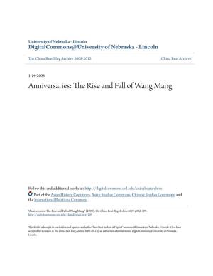 The Rise and Fall of Wang Mang