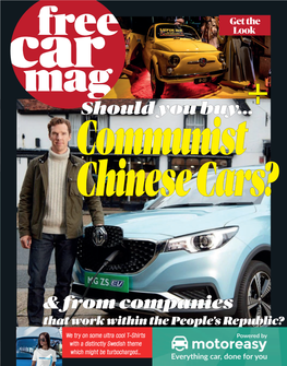 ISSUE 84 / 2020 Freetorial He Great Thing About Being Free Car Mag Is That We Are Just MG India Brand Ambassador That, Free