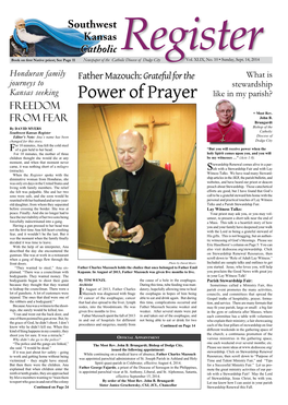 Power of Prayer Like in My Parish? Freedom + Most Rev