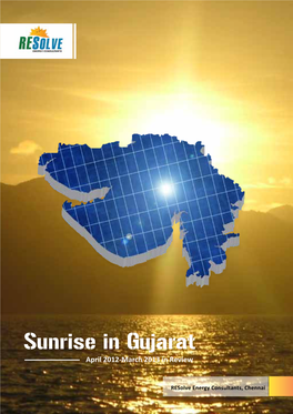 Sunrise in Gujarat April 2012-March 2013 in Review