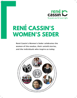 René Cassin's Women's Seder