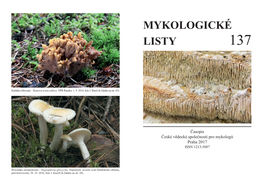Mykologické Listy 137