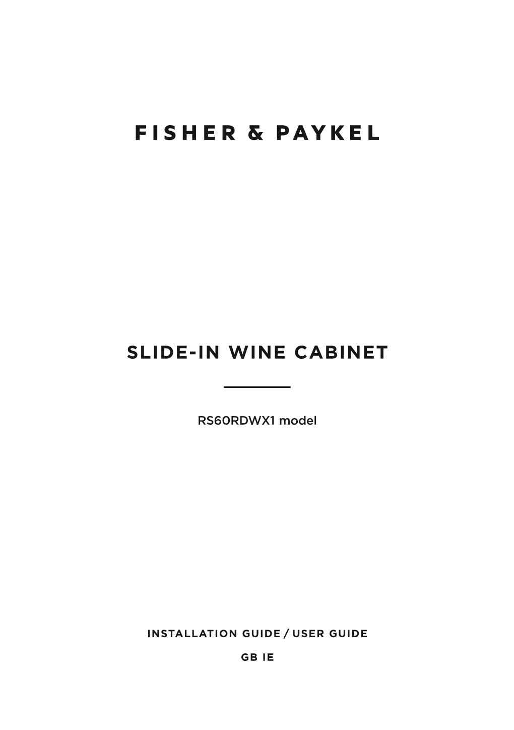 Slide-In Wine Cabinet