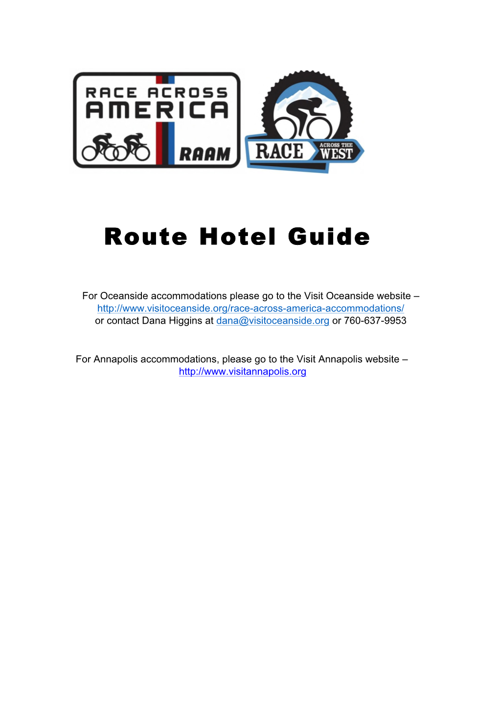 Hotel Route Guide