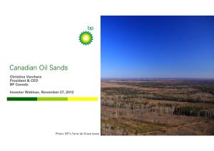 Canadian Oil Sands