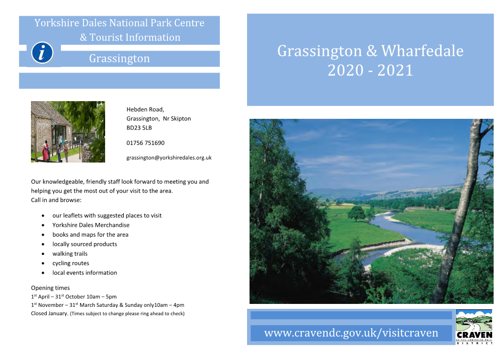 Grassington & Wharfedale 2020