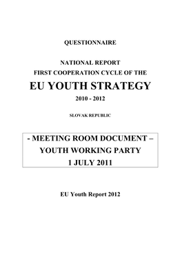 Final Questionnaire Youth