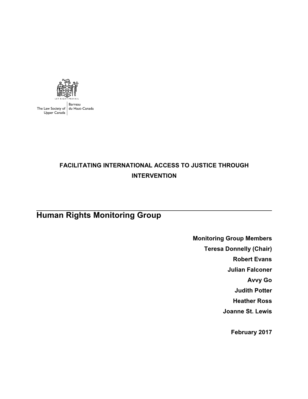 Human Rights Monitoring Group