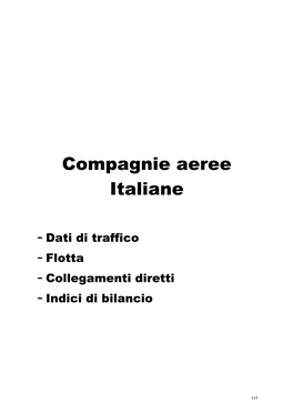 Compagnie Aeree Italiane