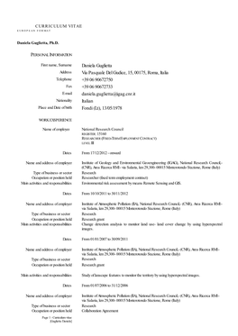 Daniela Guglietta Address Via Pasquale Del Gudice, 15, 00175, Roma, Italia +39 06 90672750 +39 06 90672733 E-Mail Daniela.Gugl