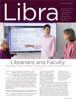 Librarians and Faculty Collaborate on Digital Scholarship in the Social Sciences, Business, and Humanities