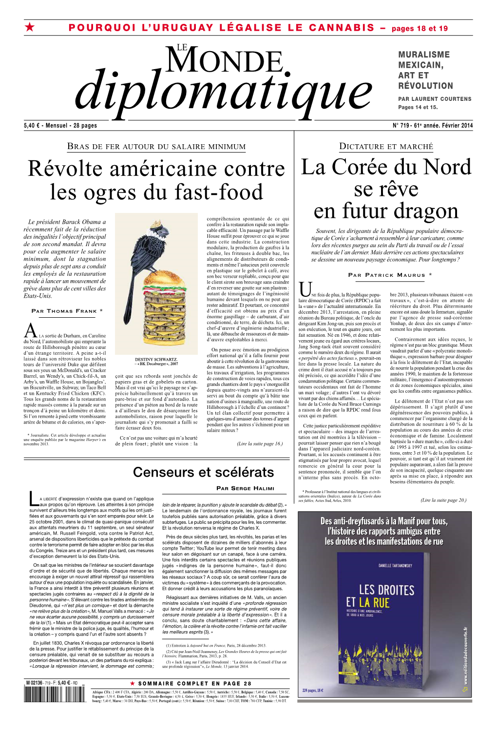 La Corée Du Nord Se Rêve En Futur Dragon Révolte Américaine Contre Les Ogres Du Fast-Food