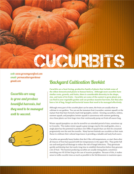Cucurbit Guide
