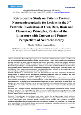 Retrospective Study on Patients Treated
