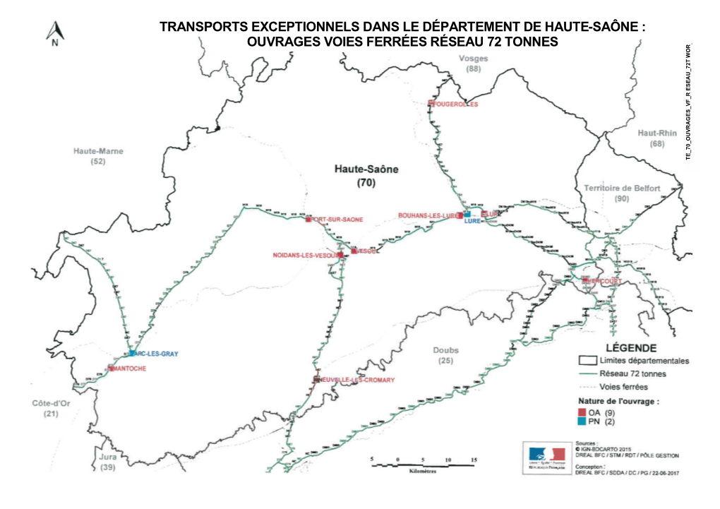 Transports Exceptionnels Dans Le Département De Haute-Saône