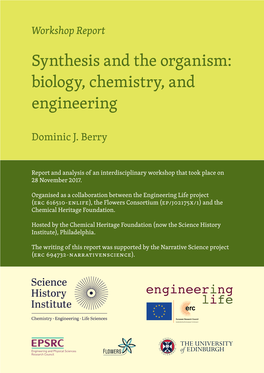 Synthesis and the Organism: Biology, Chemistry, and Engineering