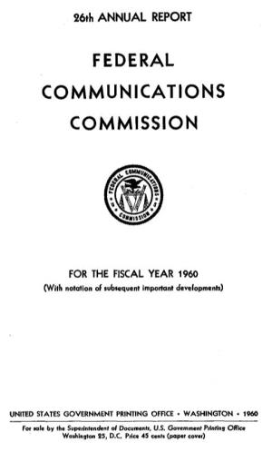 1960 (With Notation Or Subsequent Important Developments)