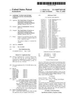 ( 12 ) United States Patent ( 10 ) Patent No .: US 10,837,019 B2 Kochenderfer ( 45 ) Date of Patent : * Nov