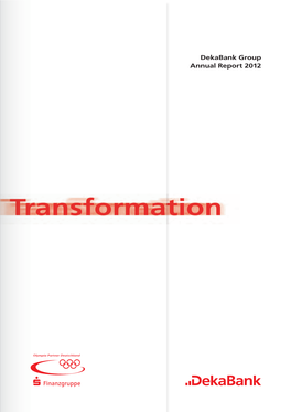 Dekabank Annual Report 2012