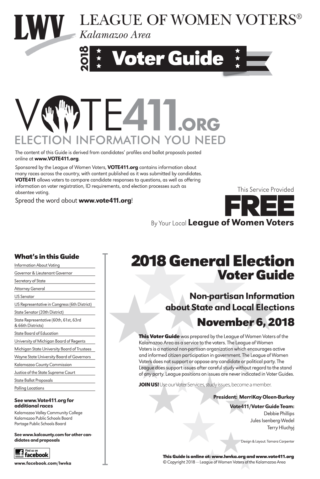 Voter Guide 2018