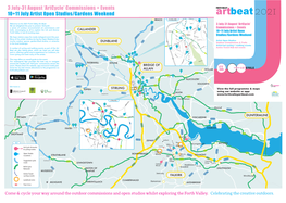 'Artcycle' Commissions + Events 10+11 July Artist Open Studios