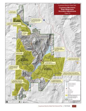Cuyamaca Mountains State Wilderness Boundary Adjustments