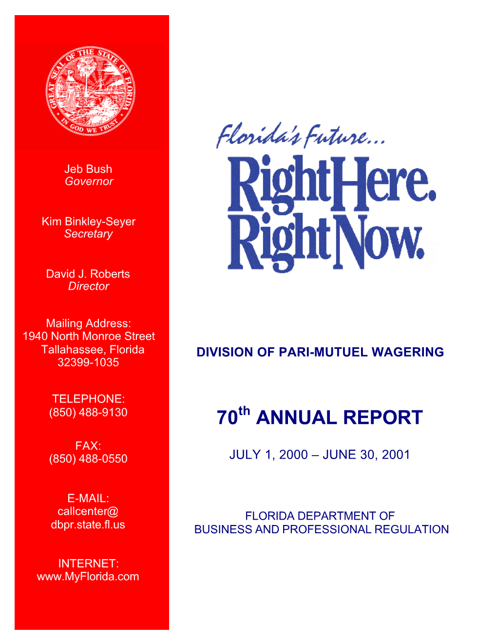 70 Annual Report