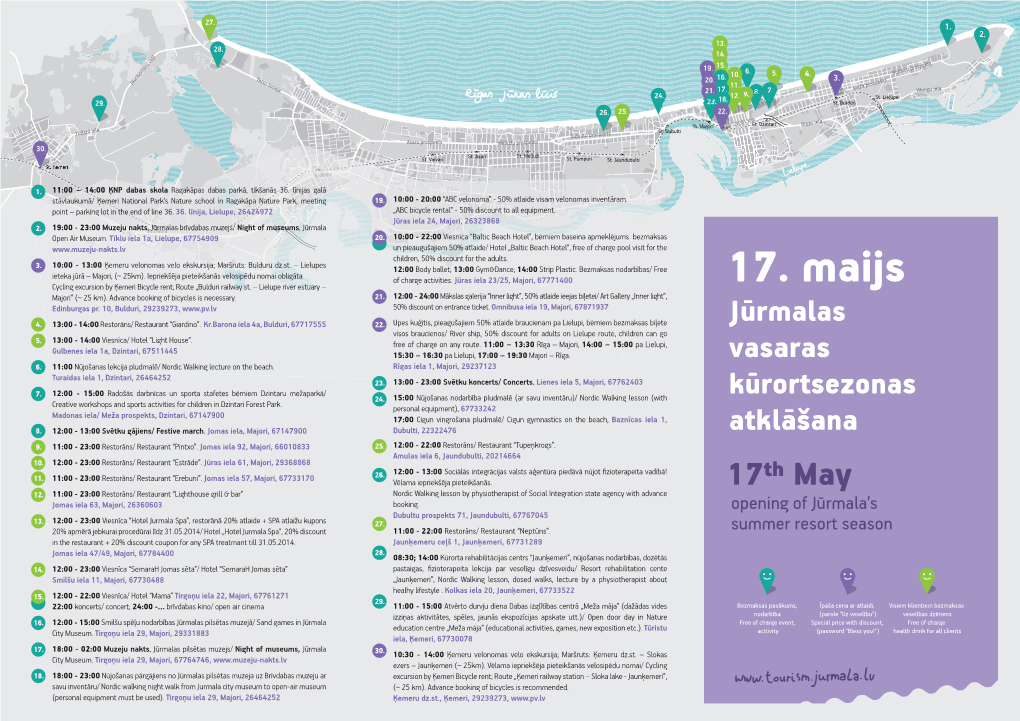 17. Maijs Majori” (~ 25 Km)