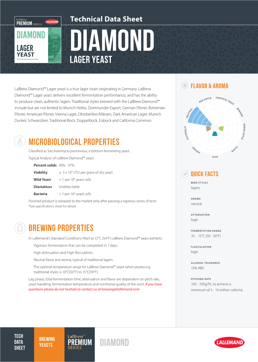 Lager Yeast Diamond