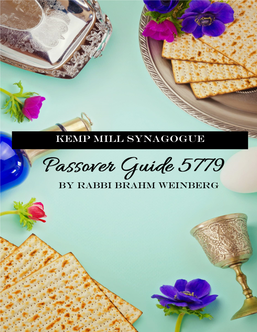 Kemp Mill Synagogue Pesach Guide 5777