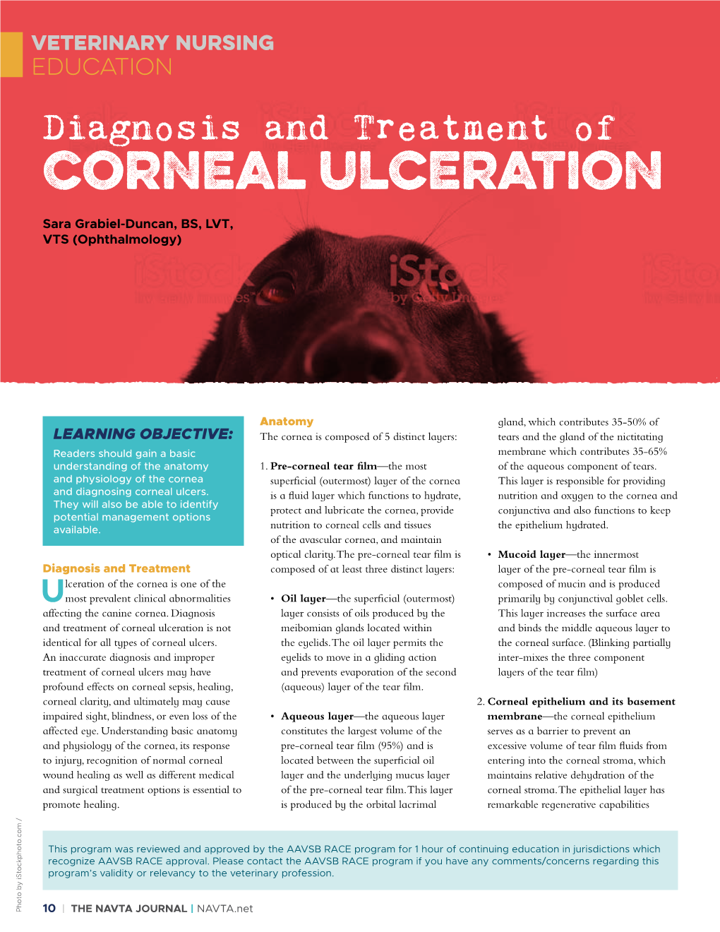 Corneal Ulceration Diagnosis Andtreatmentof Promote Healing