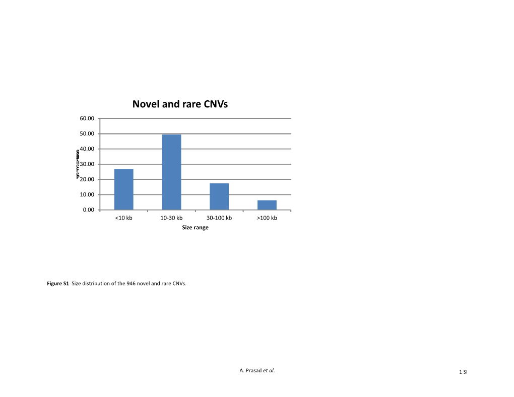 Novel and Rare Cnvs