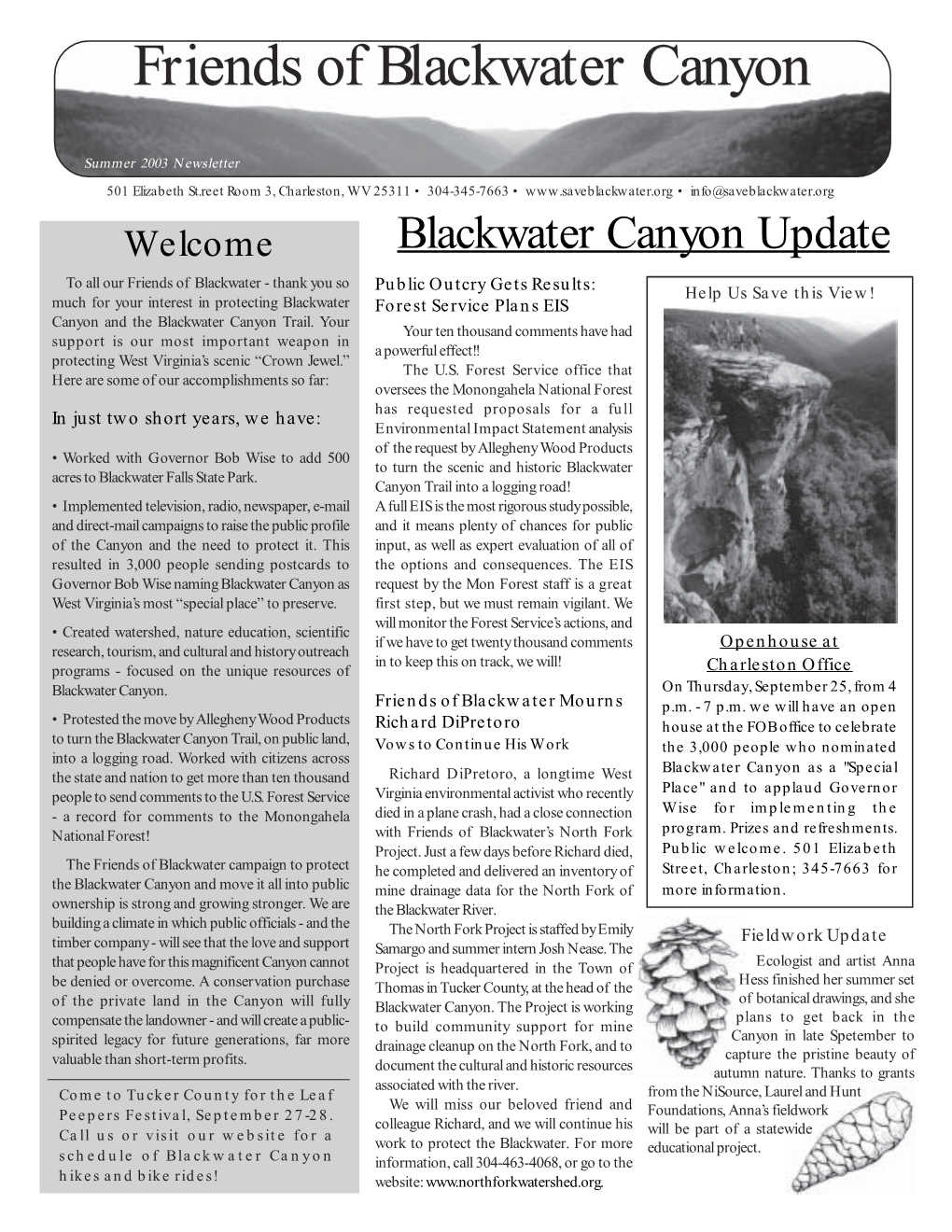 Friends of Blackwater Canyon