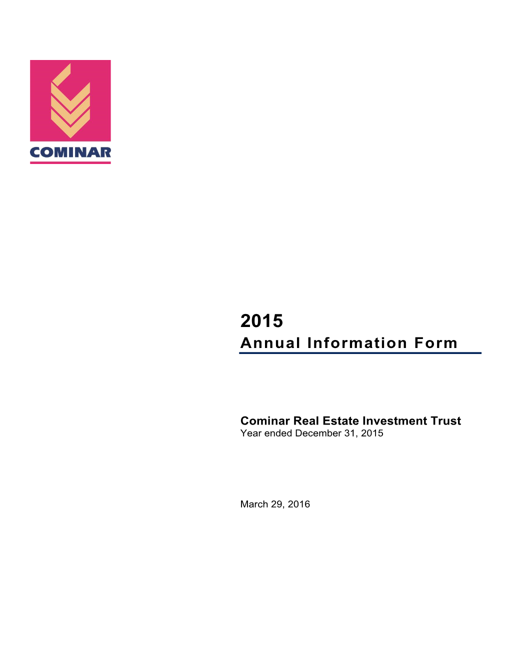 Annual Information Form