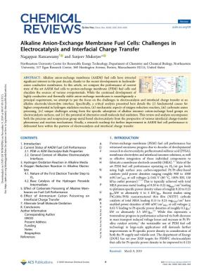 Alkaline Anion-Exchange Membrane Fuel Cells