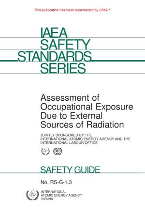 Iaea Safety Standards Series