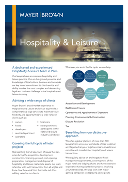 Hospitality & Leisure