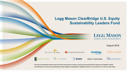 Legg Mason Clearbridge U.S. Equity Sustainability Leaders Fund